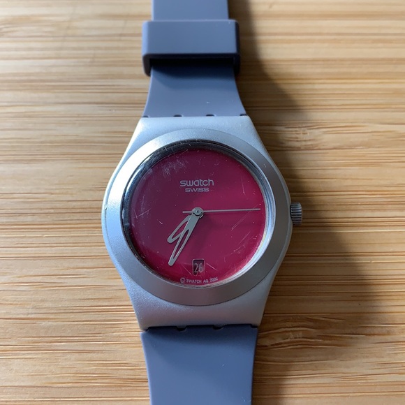 Swatch Watch - YLS4009 - TILE FUCHSIA - Picture 6 of 6
